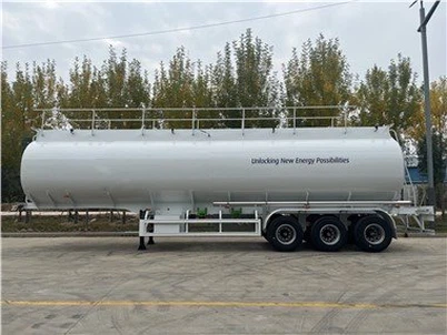 Trailer Semi Tanker Air Tri-poros
