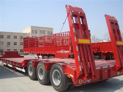 Trailer Tempat Tidur Rendah 100 Ton Dijual